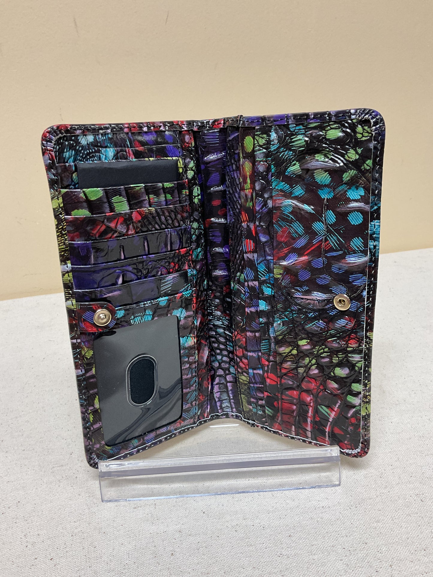 Wallet Designer By Brahmin In Multi, Size:Large