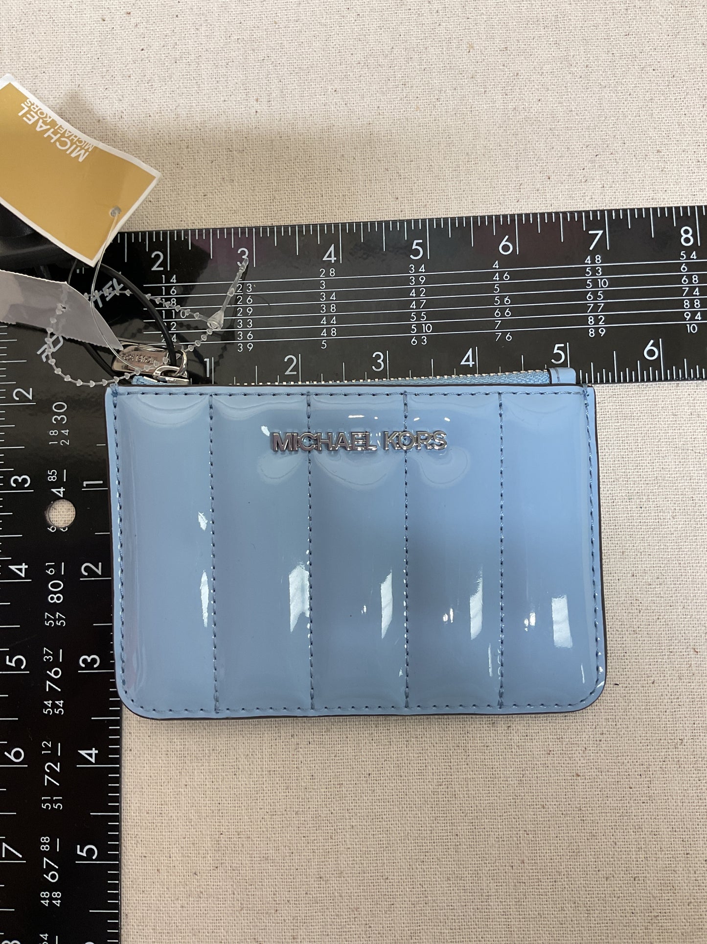 Wallet Designer By Michael Kors In Blue, Size:Small