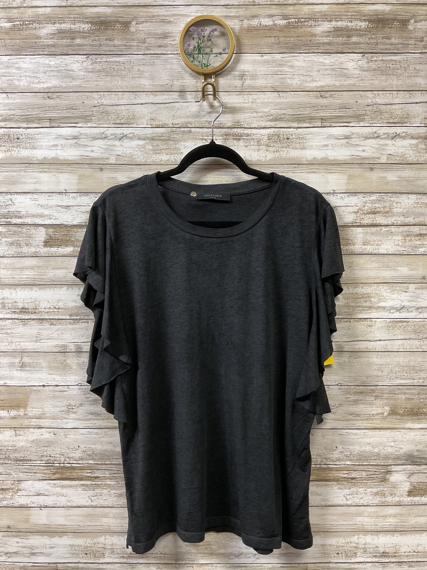 Top Ss Designer By All Saints In Black, Size:L