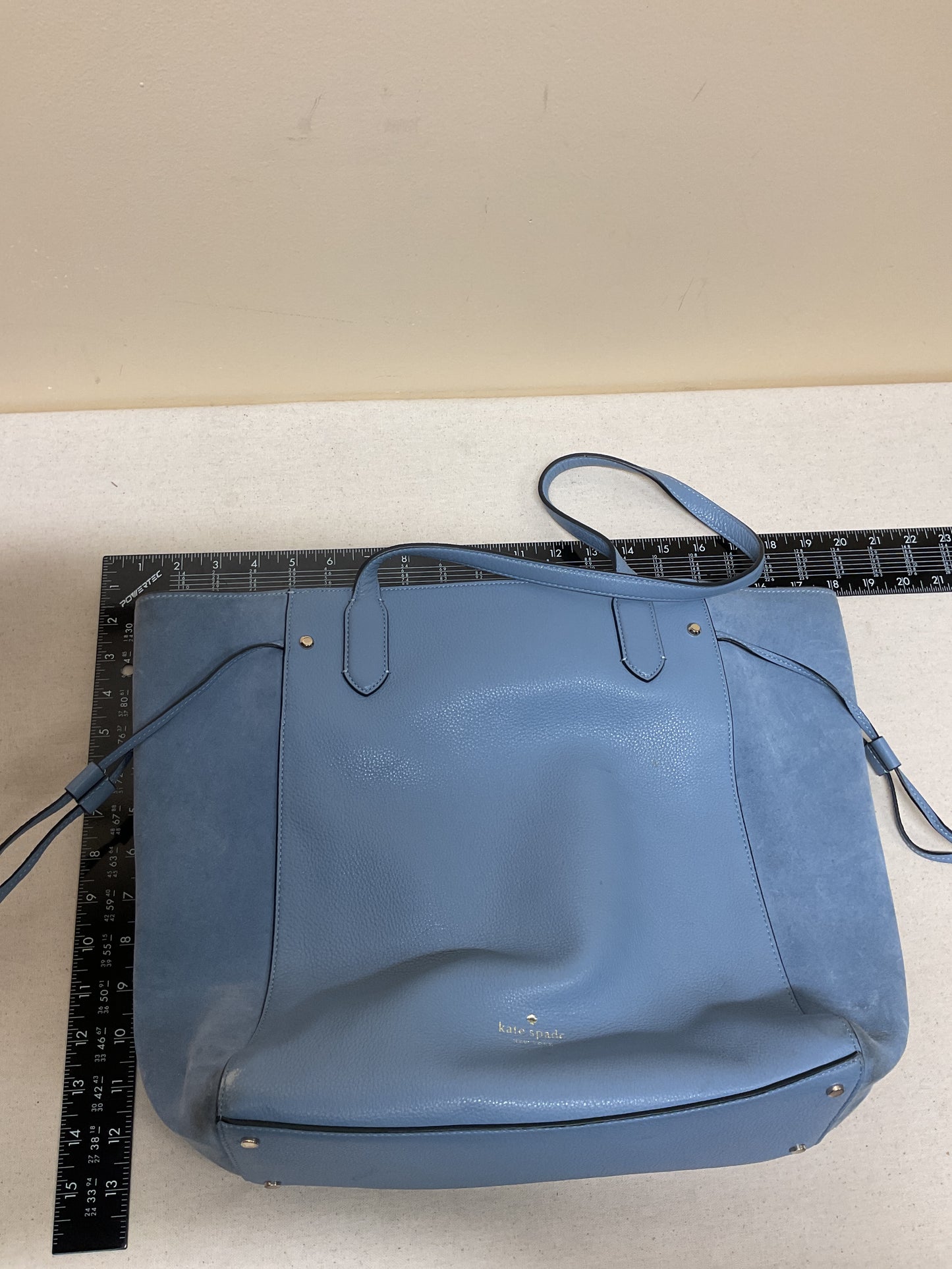 Handbag Designer By Kate Spade In Blue, Size:Medium