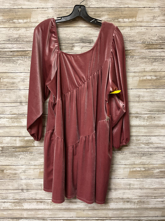 Dress Party Short By Arula In Pink, Size:Xl