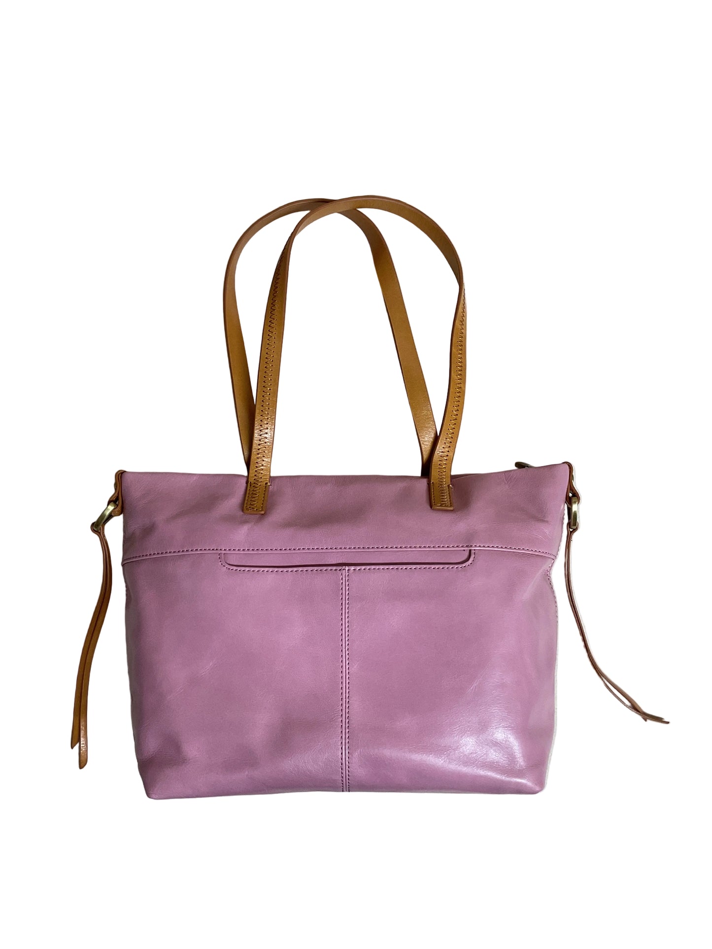 Handbag By Hobo Intl In Brown & Pink, Size:Medium