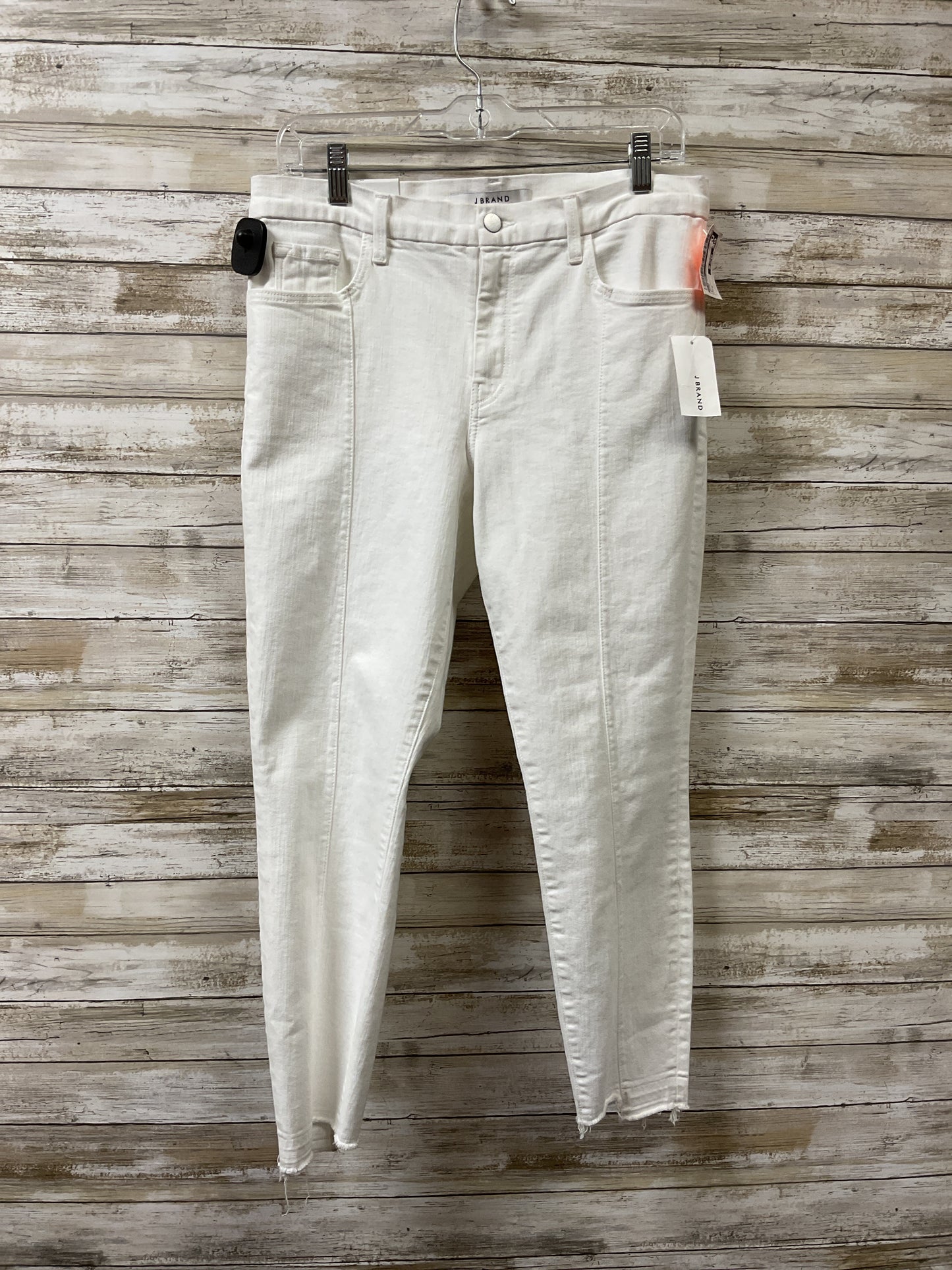 Jeans Straight By J Brand In White, Size:0