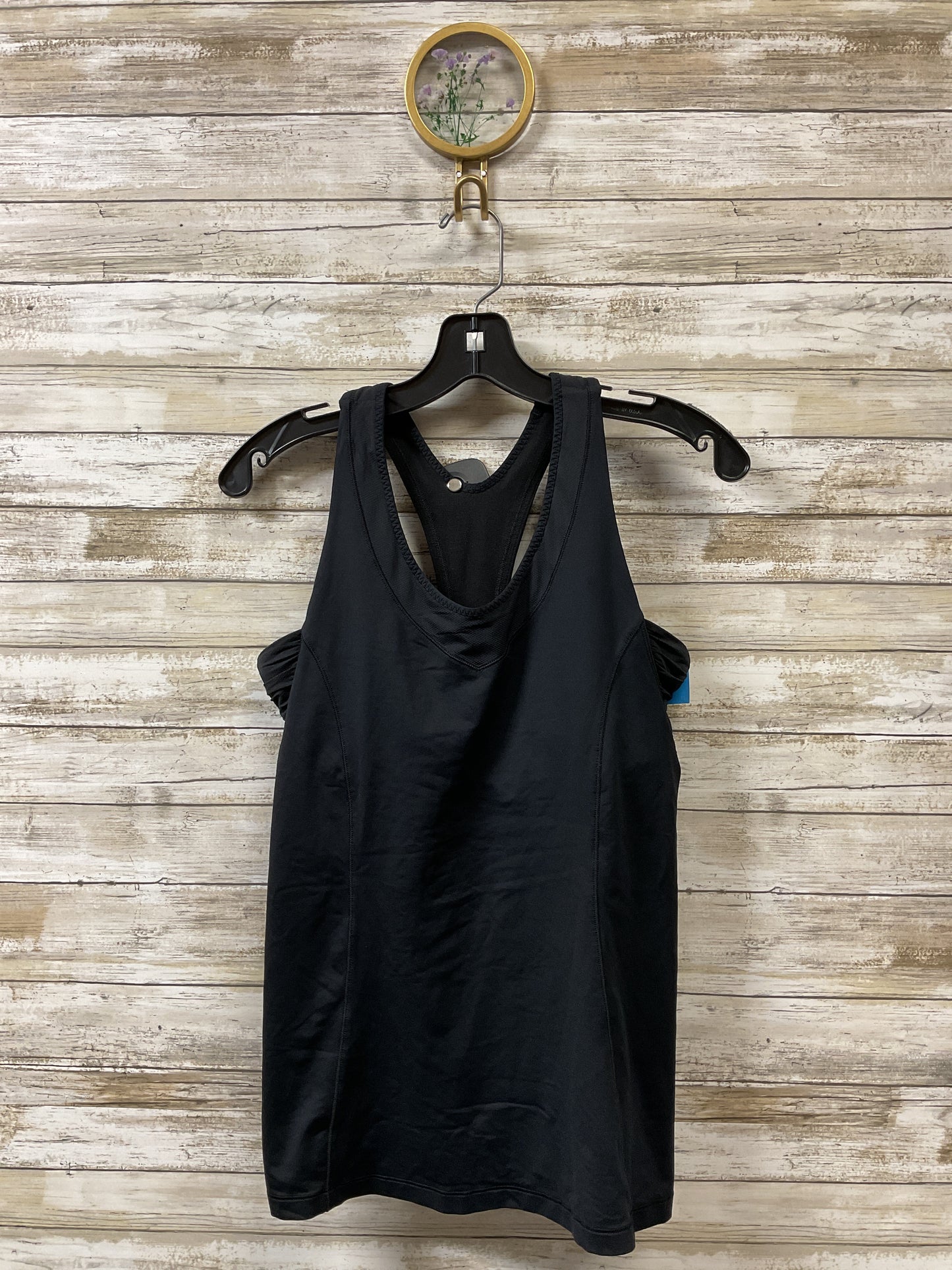 Athletic Tank Top By Lululemon In Black, Size:10