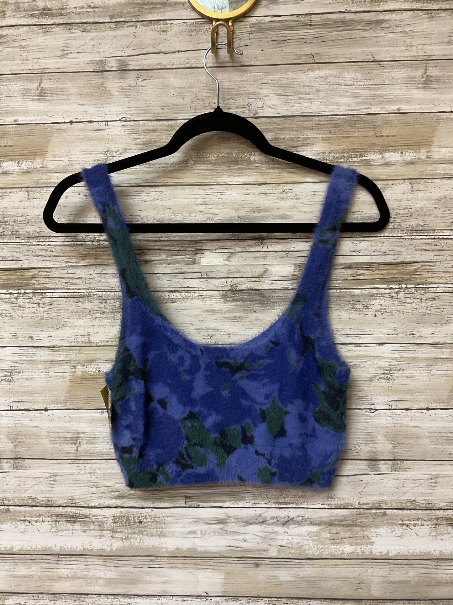 Top Sleeveless By Cmb In Green & Purple, Size:10