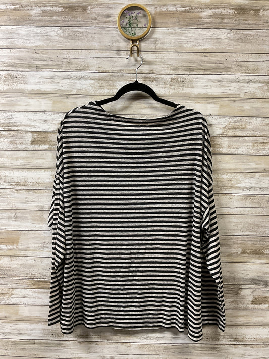 Top Ls Designer By All Saints In Black & Grey, Size:M