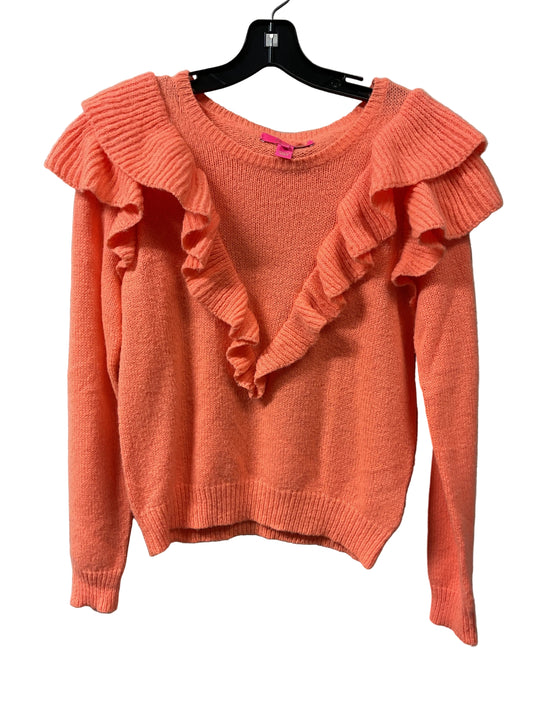 Sweater Designer By Lilly Pulitzer In Orange, Size:M