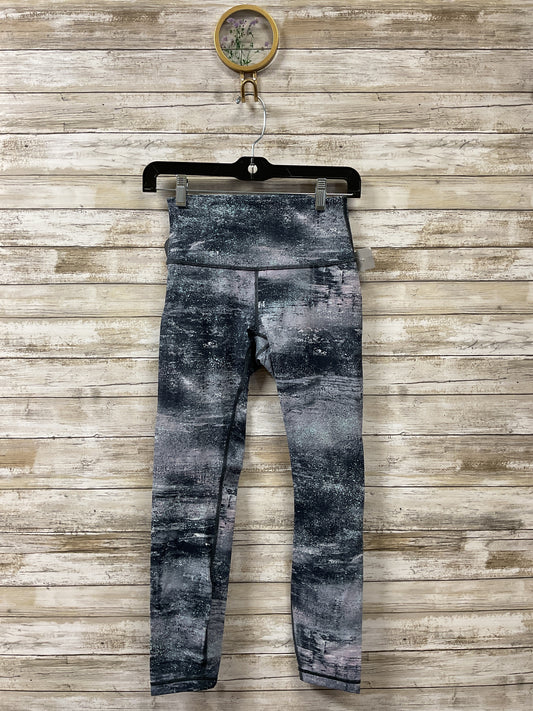 Athletic Leggings By Lululemon In Grey, Size:4