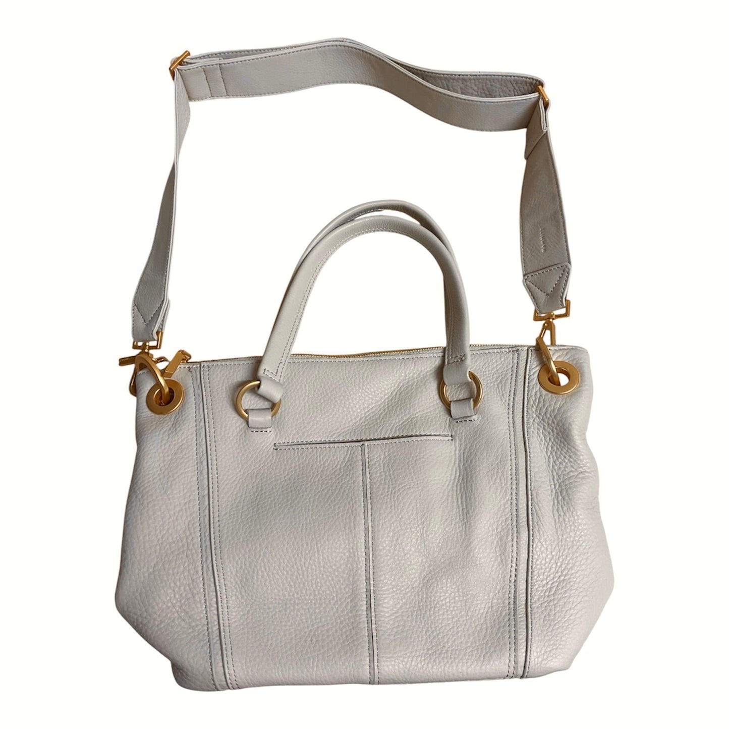 Handbag Leather By Hammitt In Cream, Size:Medium