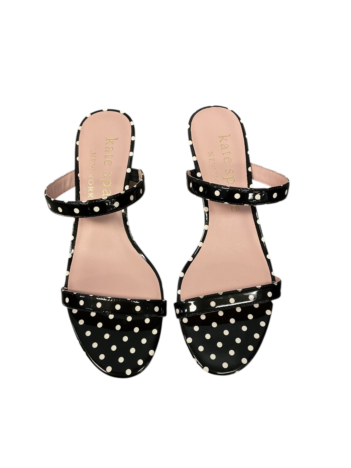Shoes Designer By Kate Spade In Polkadot Pattern, Size:8