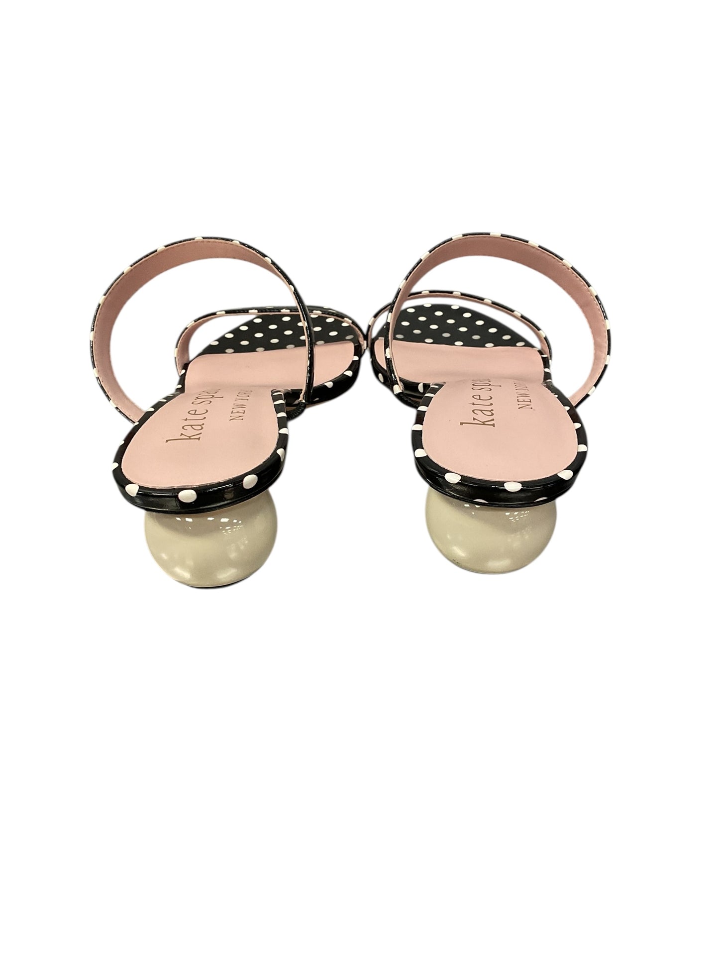 Shoes Designer By Kate Spade In Polkadot Pattern, Size:8