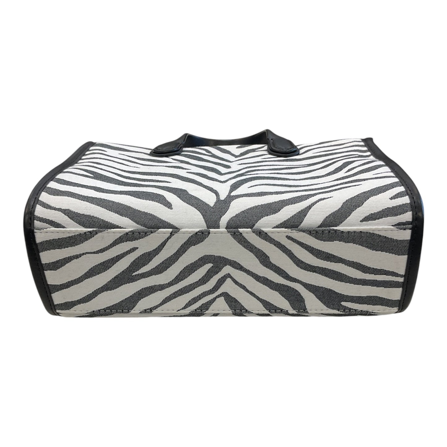 Handbag Designer By Michael Kors In Zebra Print, Size:Small
