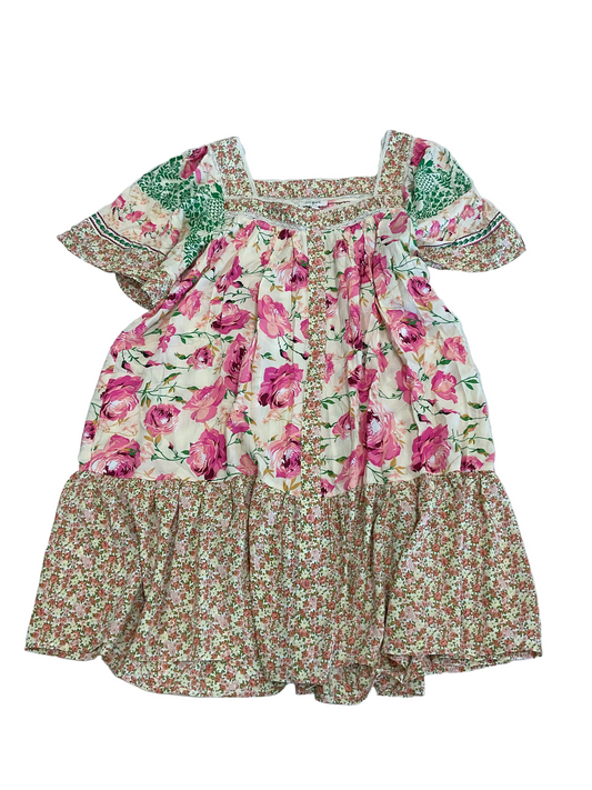 Dress Casual Short By Umgee In Floral Print, Size:L