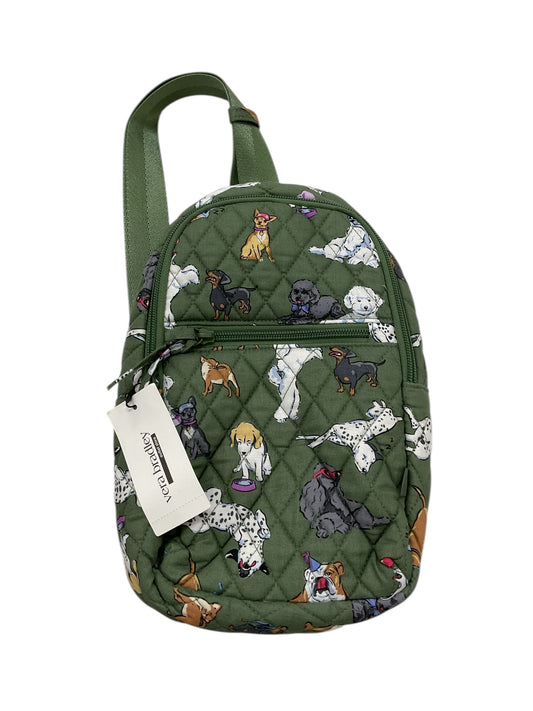 Backpack By Vera Bradley In Green, Size:Small