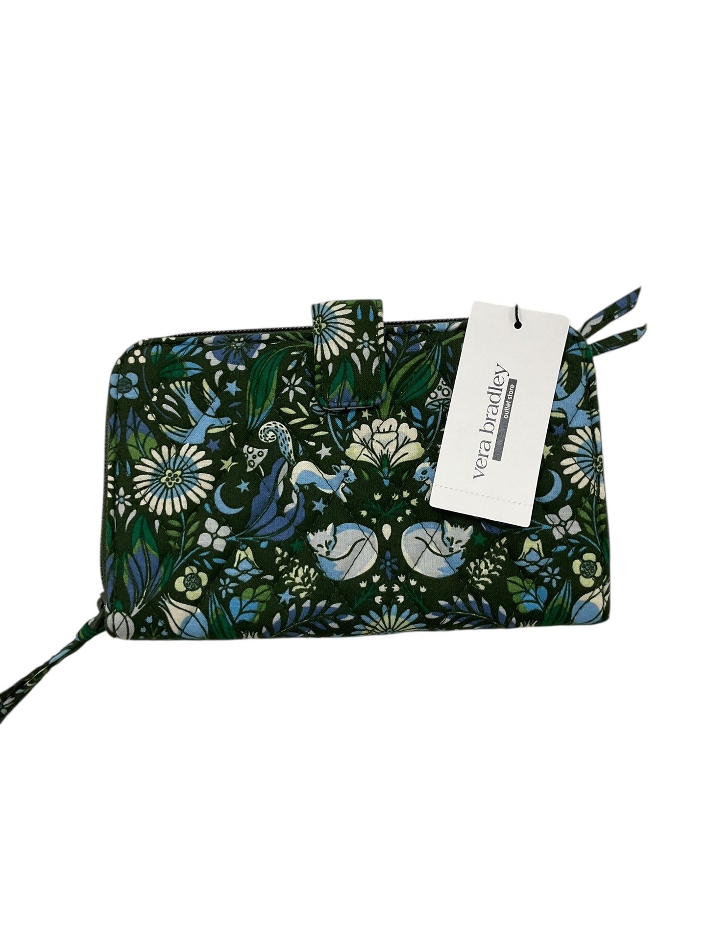 Wallet By Vera Bradley In Green, Size:Large