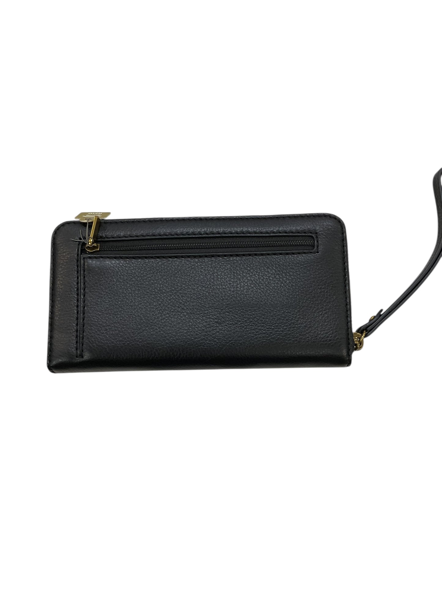 Wallet By Fossil In Black, Size:Large