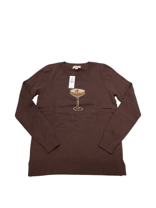 Top Ls By Loft In Brown, Size:S