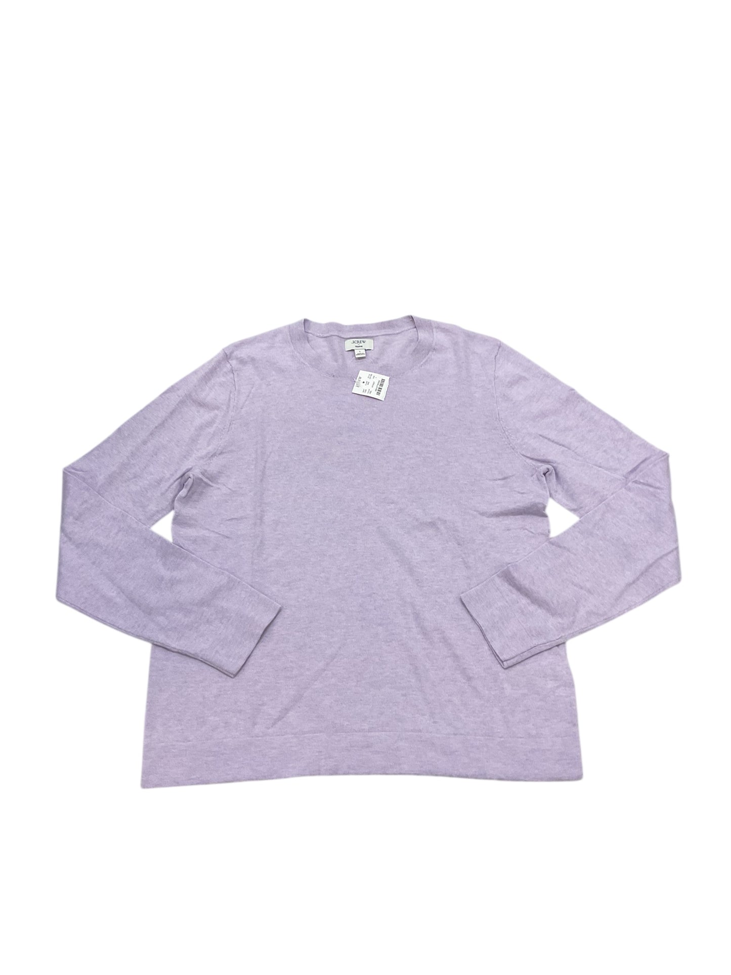 Top Ls By J. Crew In Purple, Size:L