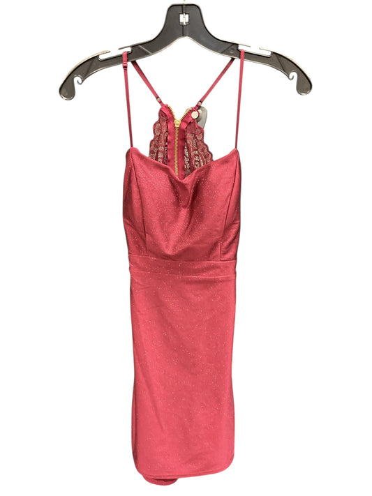 Dress Party Short By Clothes Mentor In Red, Size:Xs