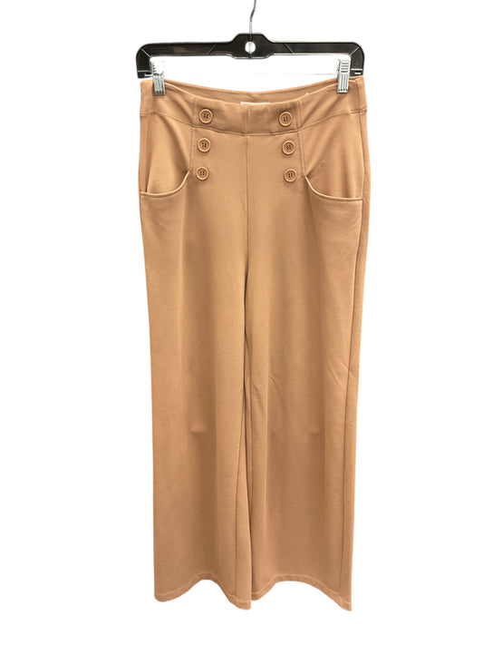 Pants Wide Leg By Max Studio In Tan, Size:S