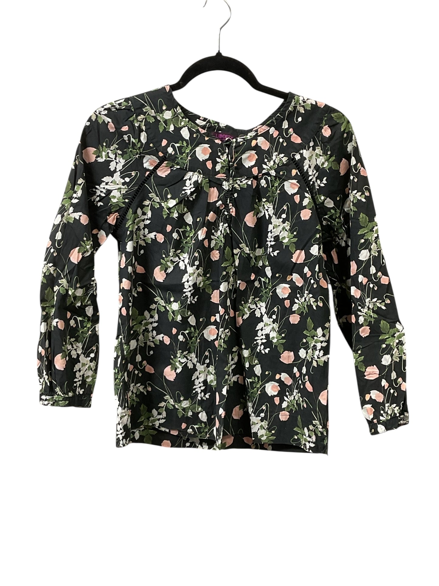 Top Ls By J. Crew In Floral Print, Size:Xs