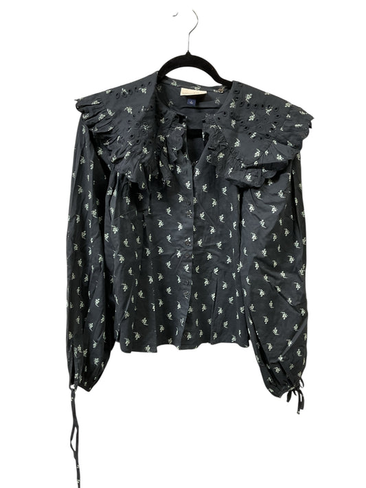 Top Ls By Universal Thread In Black, Size:S