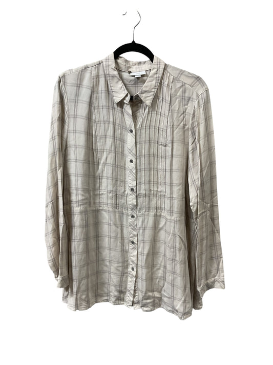 Top Ls By J. Jill In Tan, Size:L