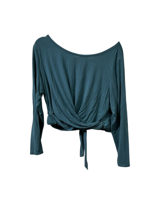 Top Ls By Clothes Mentor In Teal, Size:Xxl