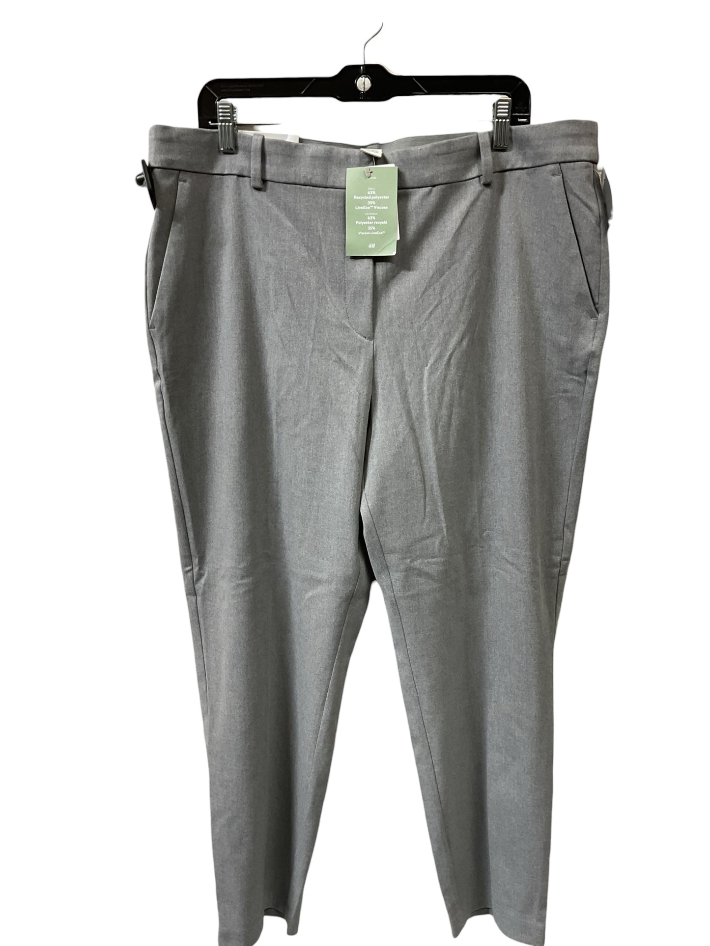 Pants Chinos & Khakis By H&M In Grey, Size:18