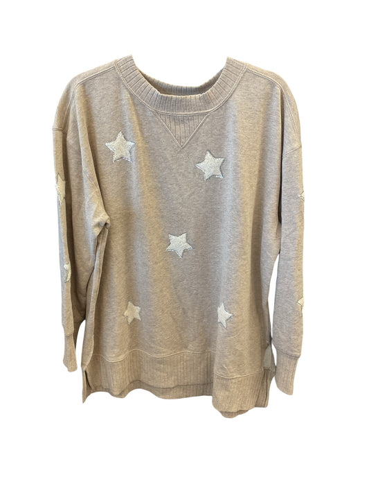 Sweatshirt Crewneck By Maurices In Tan, Size:Xl