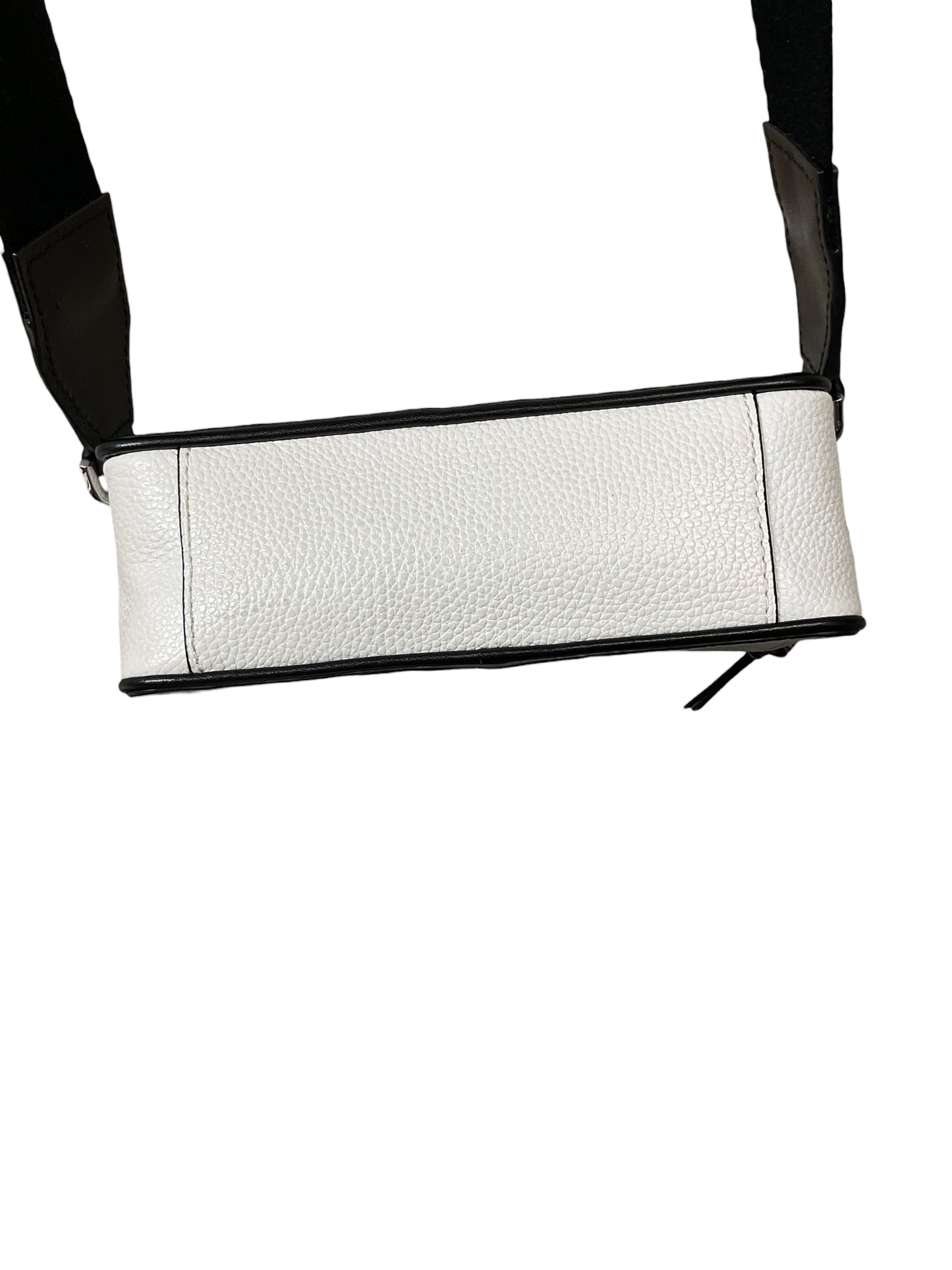 Crossbody Designer By Michael Kors In Black & White, Size:Small