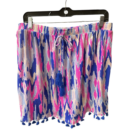 Skirt Designer By Lilly Pulitzer In Pink & Purple, Size:L