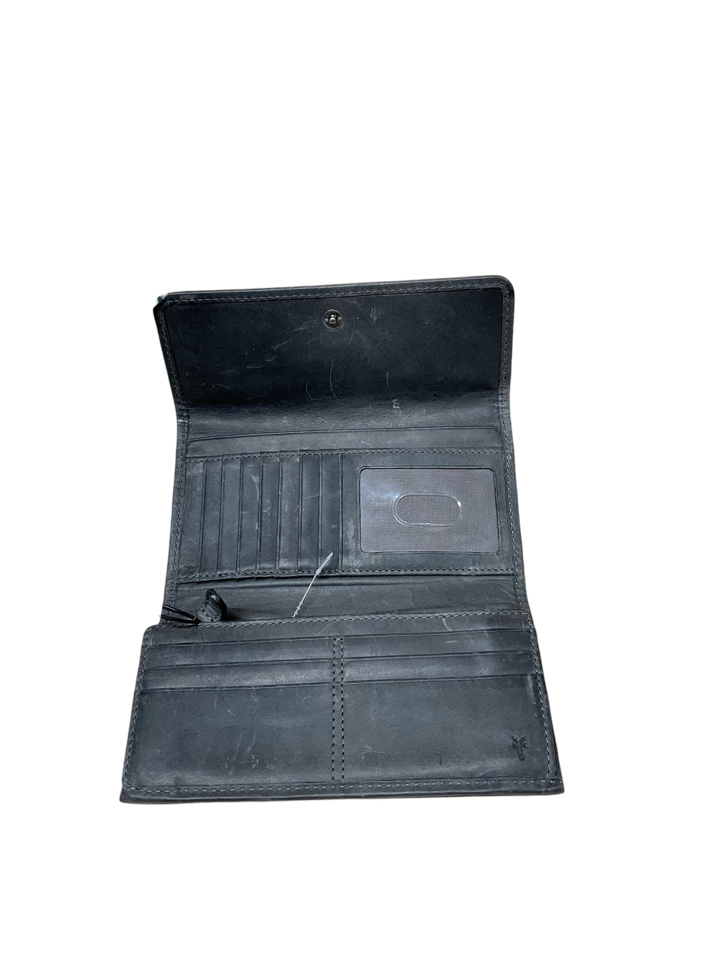 Wallet Designer By Frye In Grey, Size:Medium