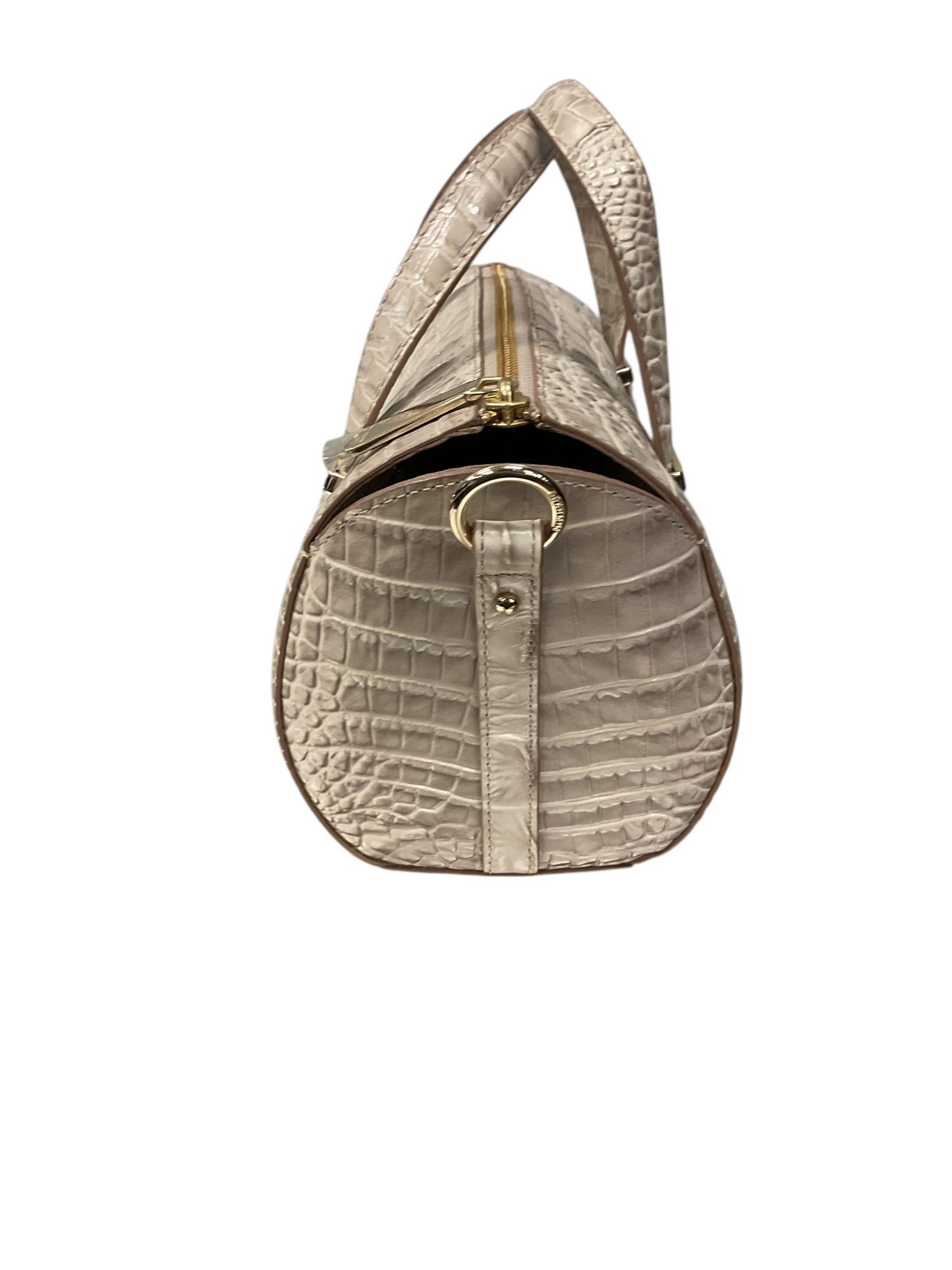 Handbag Designer By Brahmin In Cream, Size:Small