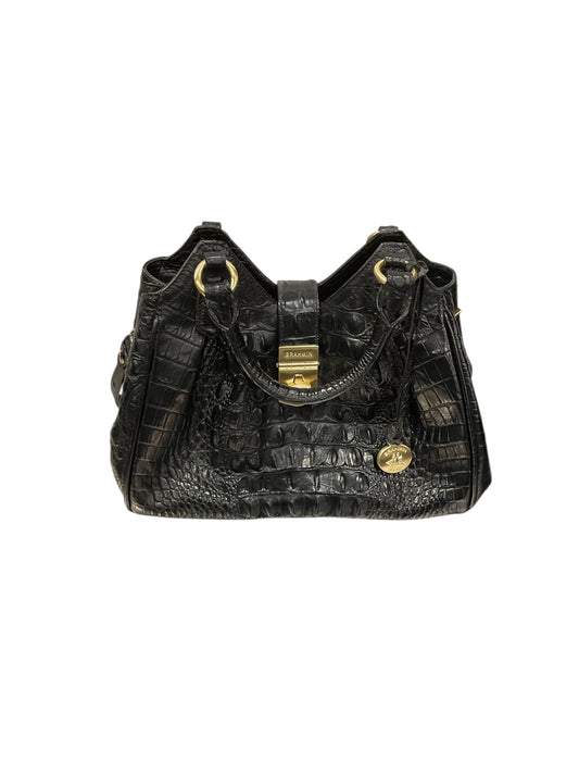 Handbag Designer By Brahmin In Black, Size:Small