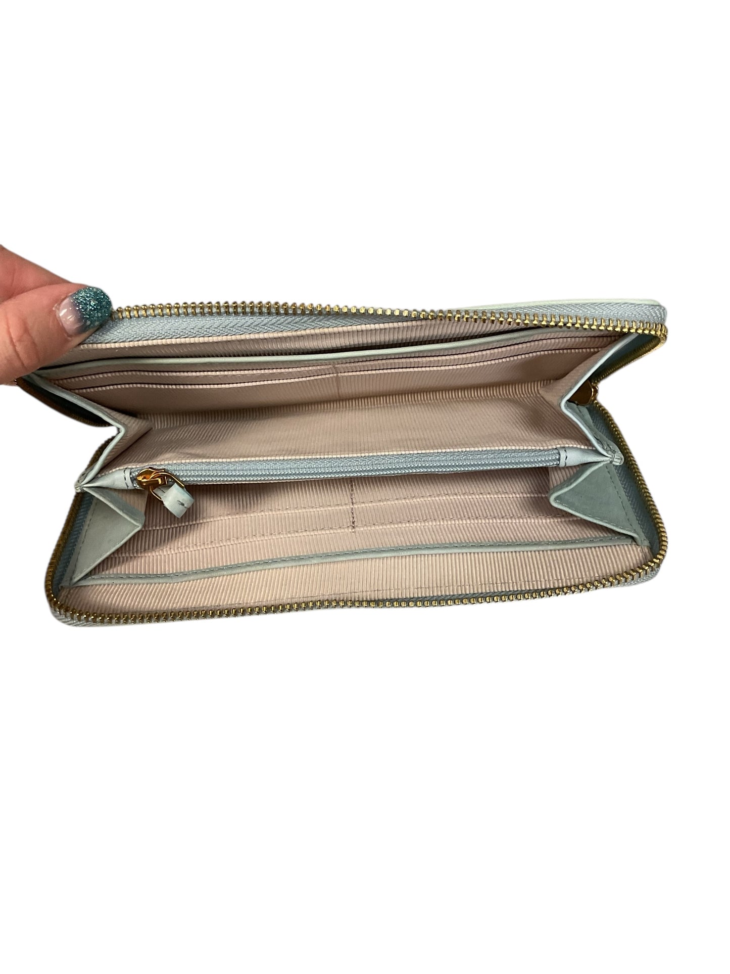 Wallet By Margot In Blue, Size:Large