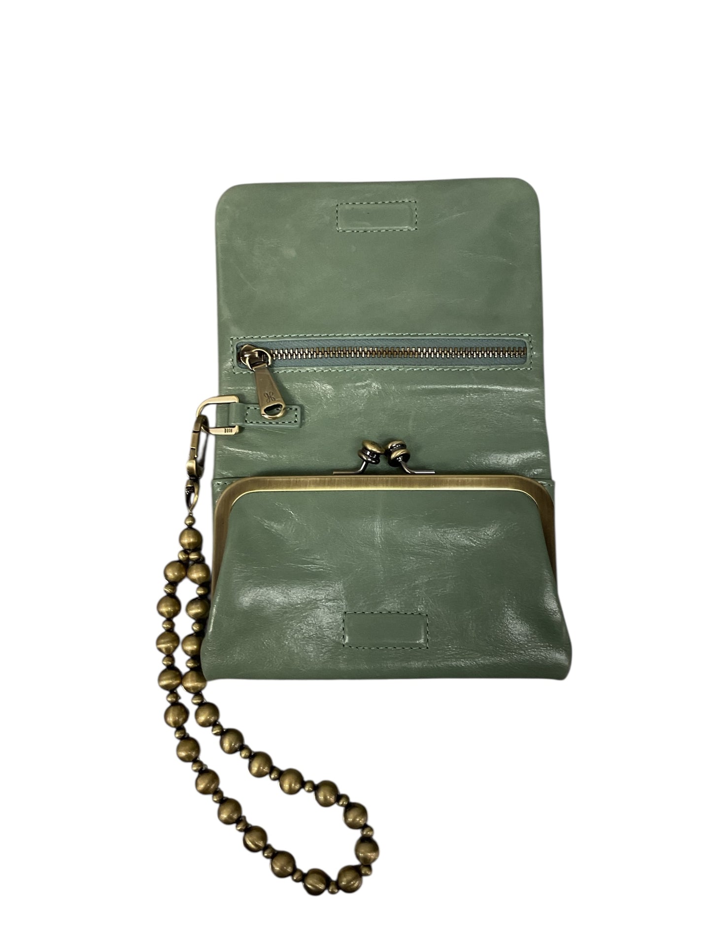 Wristlet By Hobo Intl In Green, Size:Small