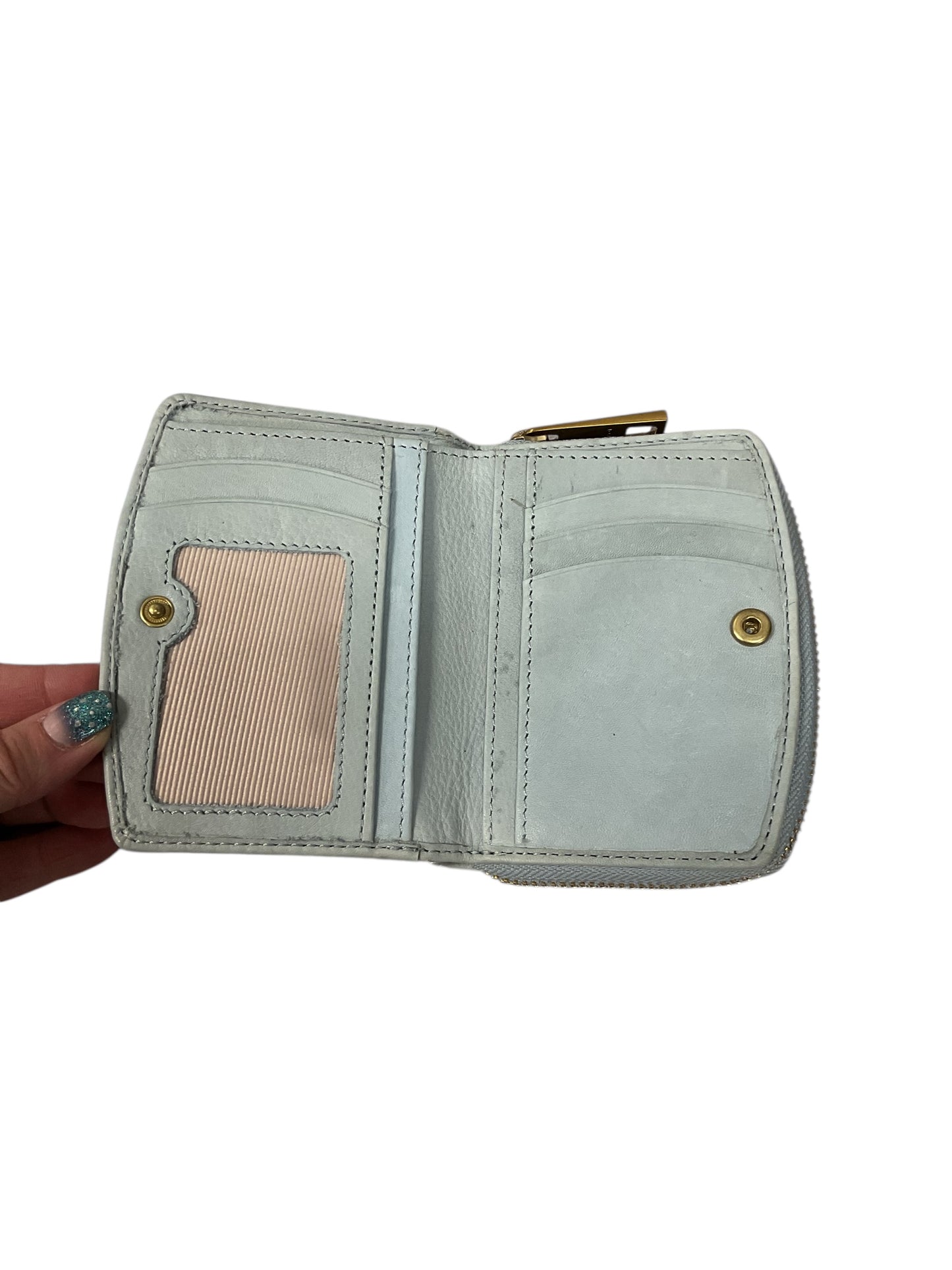 Wallet By Margot In Blue, Size:Small