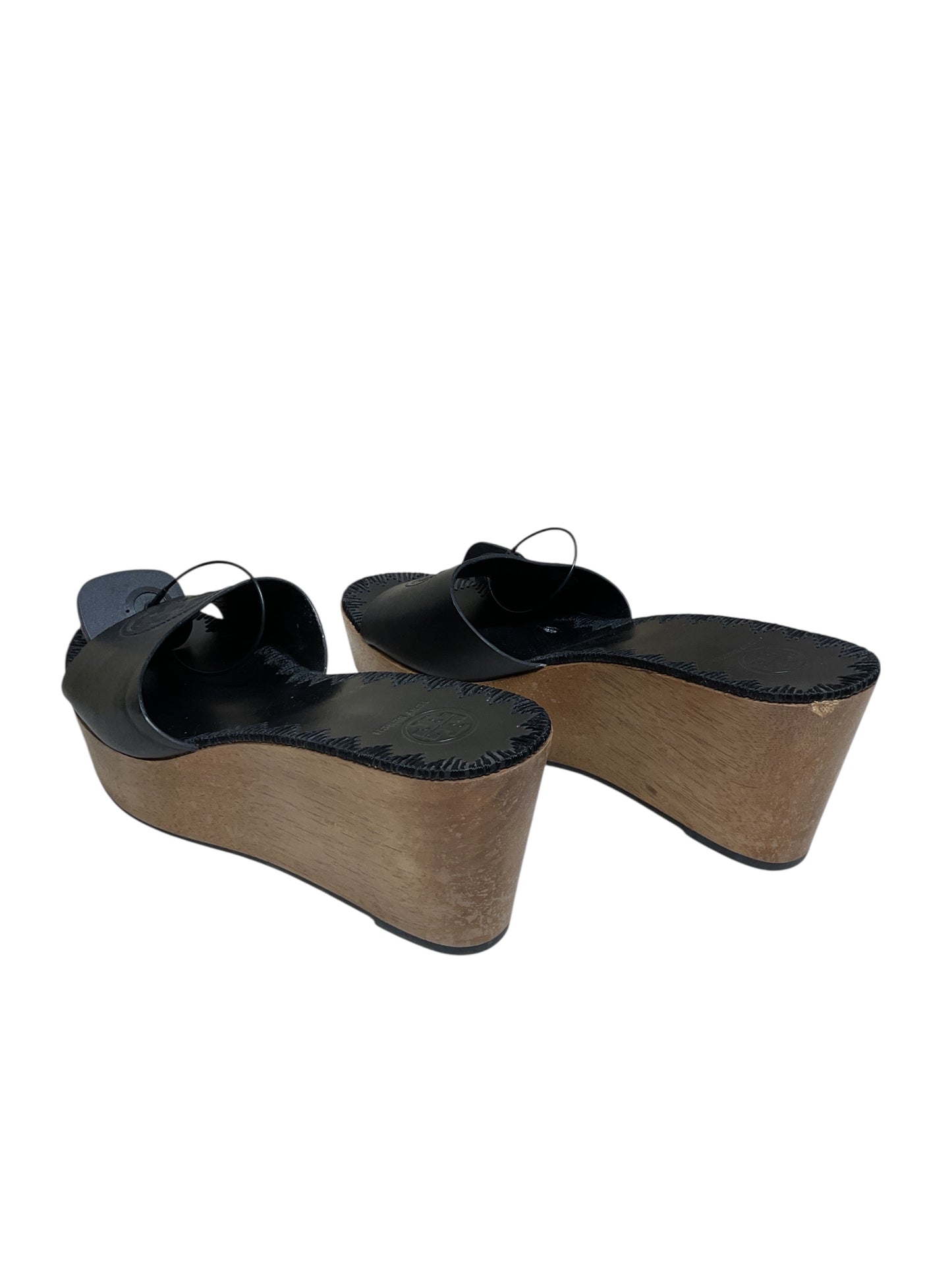 Sandals Designer By Tory Burch In Black, Size:10