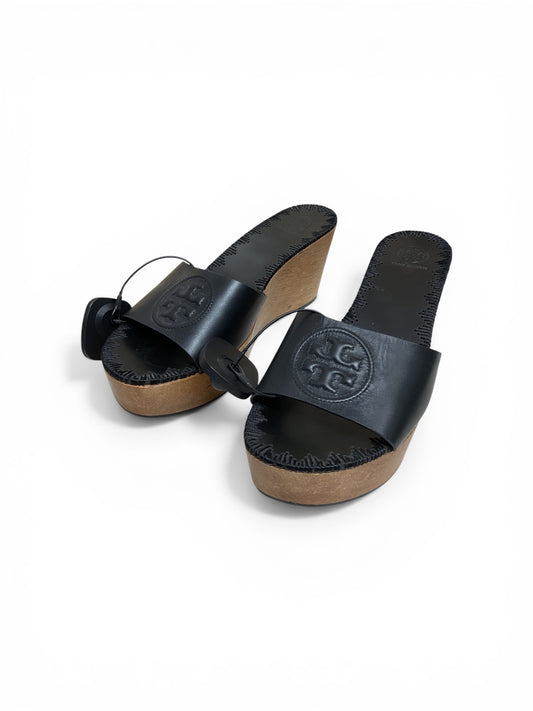Sandals Designer By Tory Burch In Black, Size:10