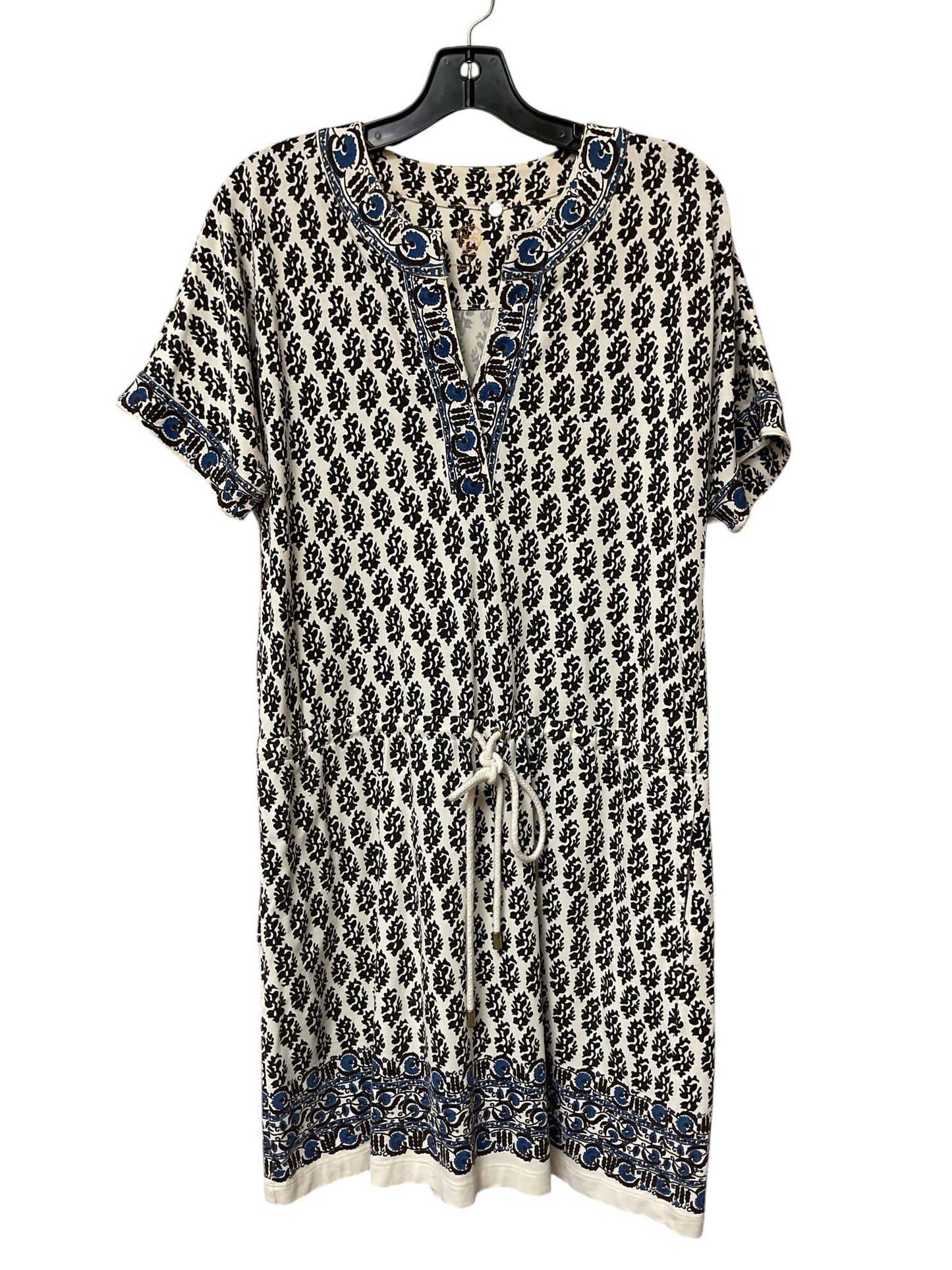 Dress Designer By Tory Burch In Brown & Cream, Size:Xs