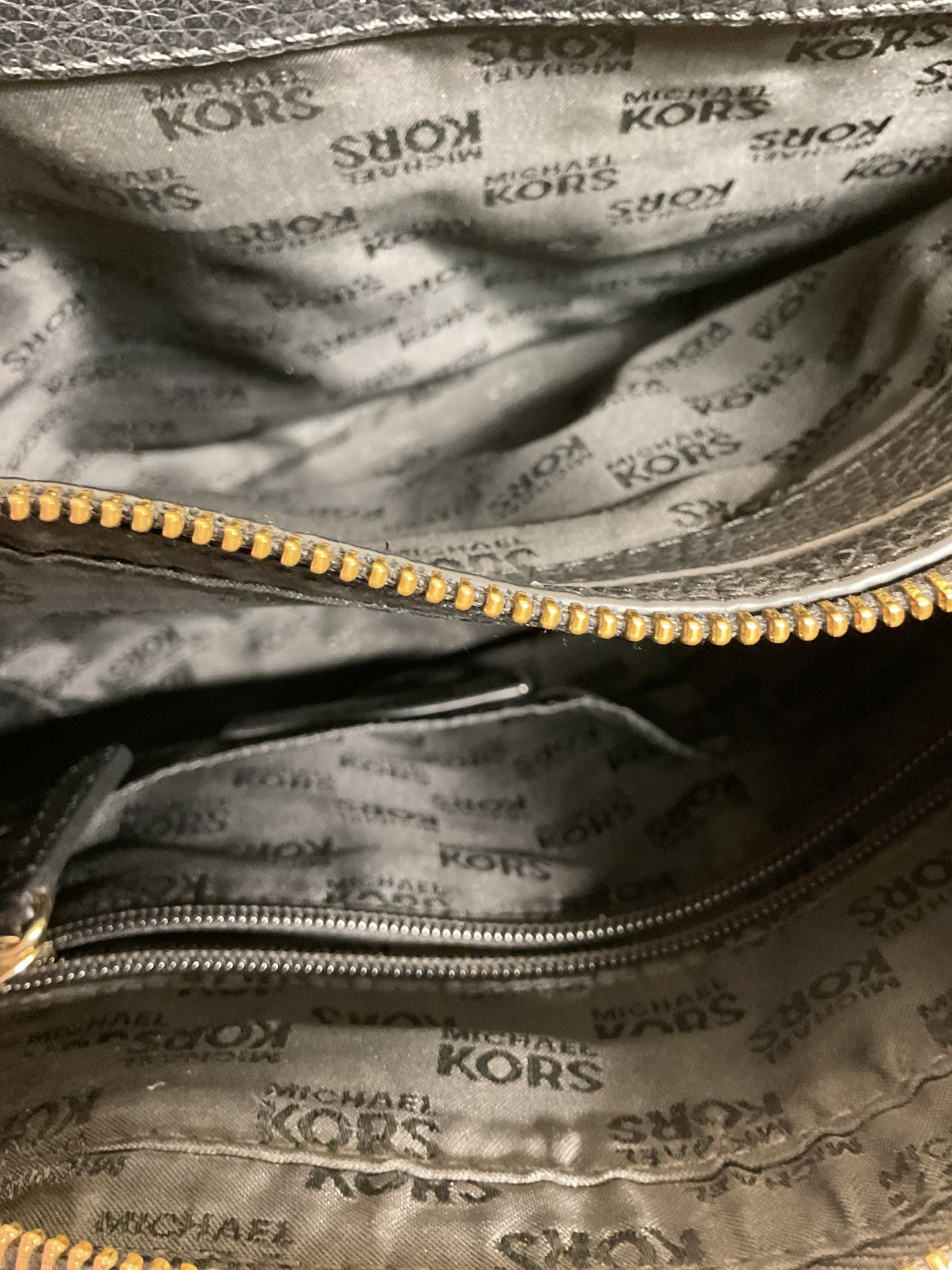 Handbag Designer By Michael Kors In Black, Size:Medium