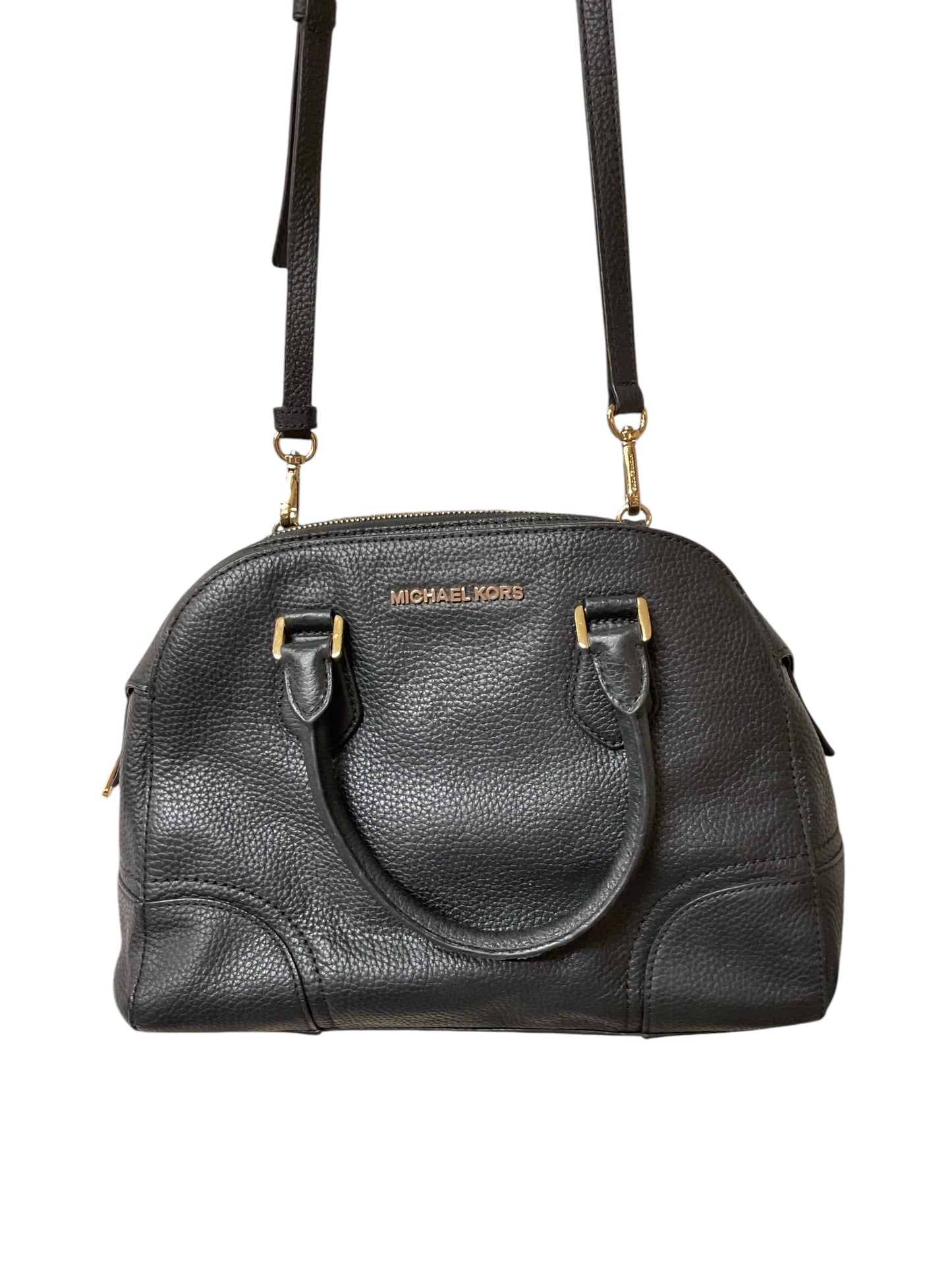 Handbag Designer By Michael Kors In Black, Size:Medium