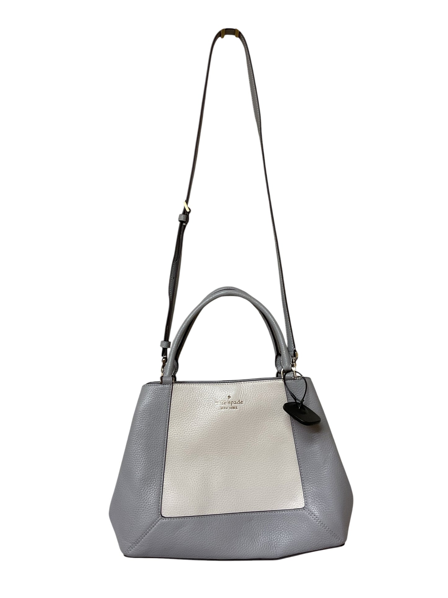 Handbag Designer By Kate Spade In Grey, Size:Medium