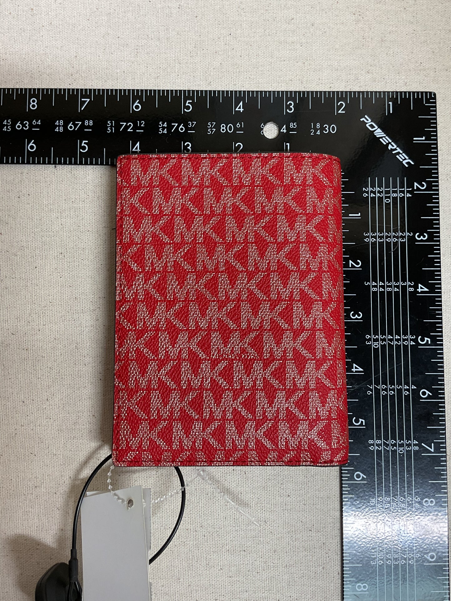 Wallet Designer By Michael Kors In Red, Size:Medium