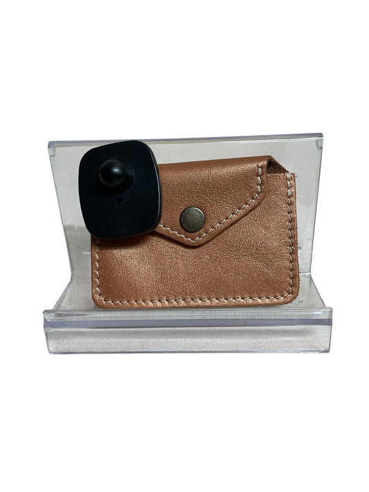 Wallet Leather By Cmb In Bronze, Size:Small
