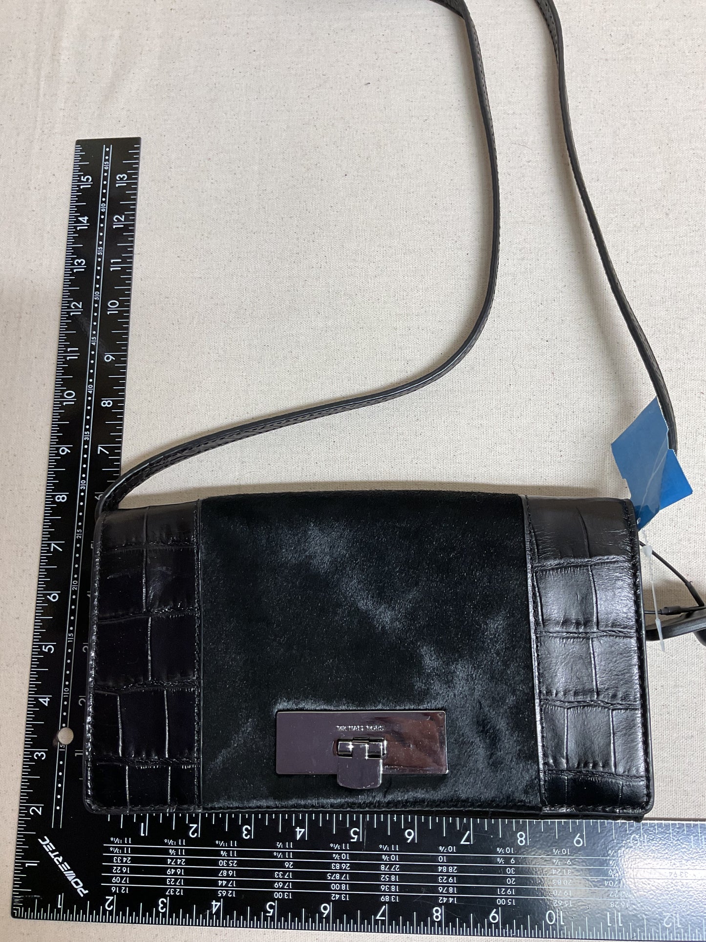 Crossbody Designer By Michael Kors In Black, Size:Small