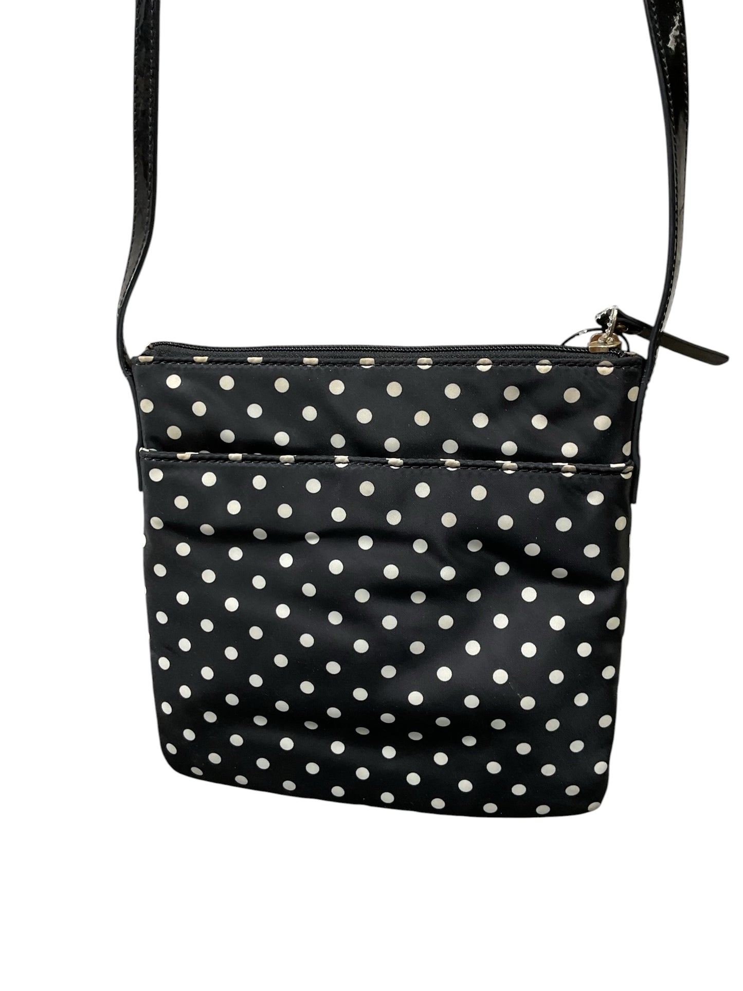 Crossbody Designer By Kate Spade In Polkadot Pattern, Size:Medium