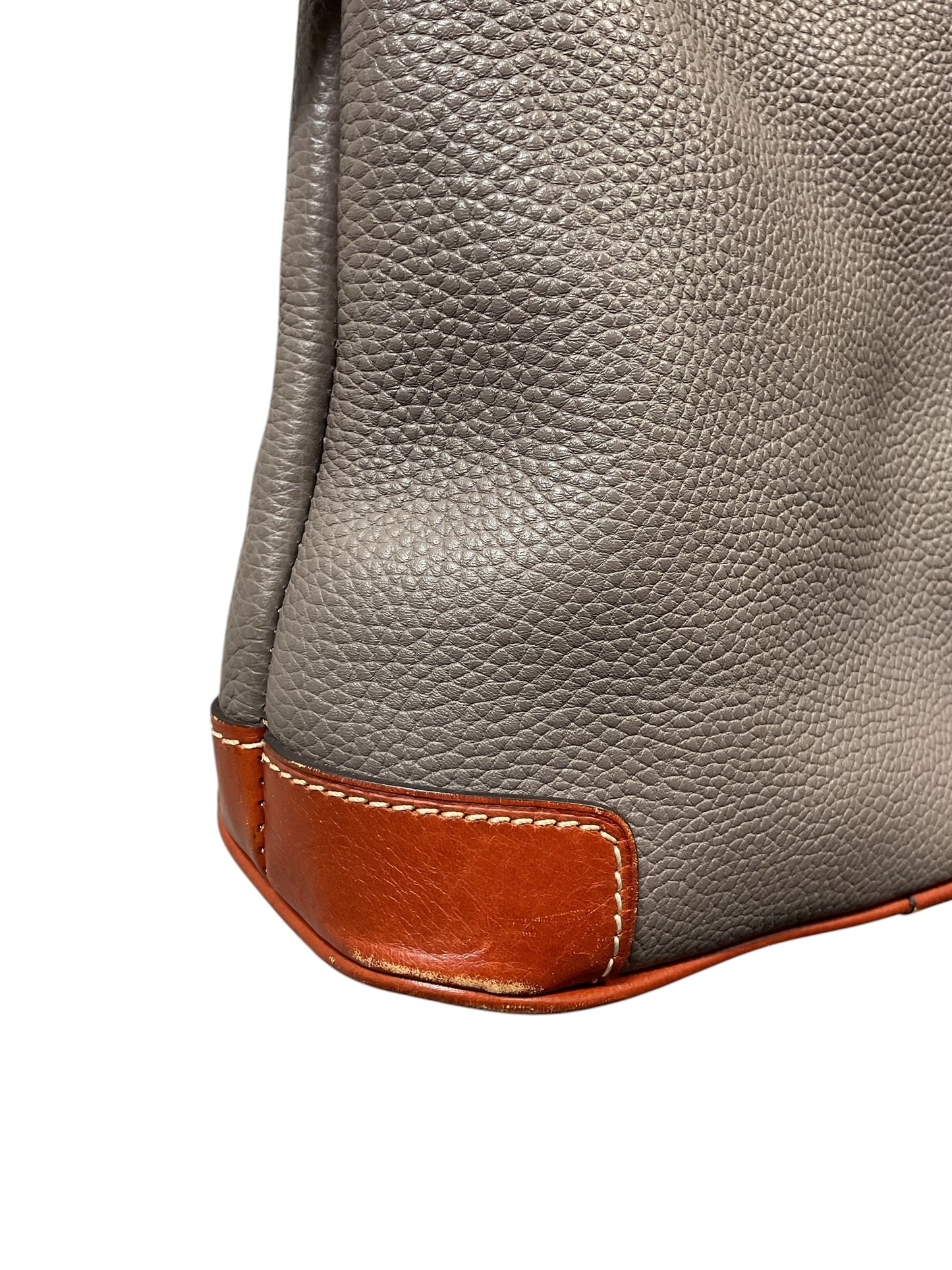 Crossbody Designer By Dooney And Bourke In Grey, Size:Medium