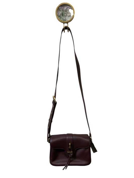 Handbag By Vince Camuto In Maroon, Size:Small